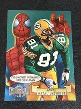 1997 Skybox Metal Universe DESMOND HOWARD Marvel Metal #3