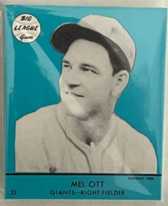 1941 Goudey Baseball Karten Reprint Set -- BLAU -- 32 Karten - Bild 1 von 3