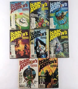 1978 - 1980 Isaac Asimov's Science Fiction Magazine, 8 Issues - Vintage Sci-Fi - Picture 1 of 23