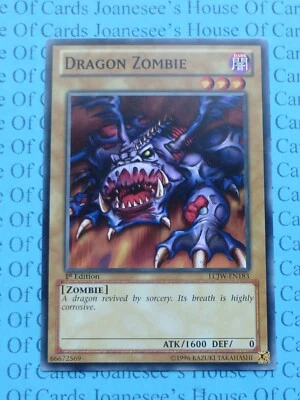 Dragon Zombie LCJW-EN183 Yu-Gi-Oh Card 1st Edition New - Image 1 of 3