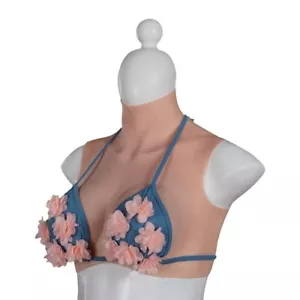 Forme al seno in silicone in cotone forme realistiche al seno per travestito - Foto 1 di 14