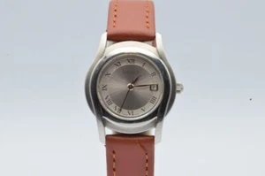 Gucci Women's Watch Steel 1 3/32in Quartz Vintage Nice Condition 18044 7/12ft - Picture 1 of 10