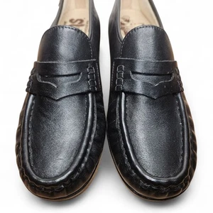 SAS Timeless Loafers Black Size 9.5 Slim Leather Cushioned Comfort Slip On USA - Picture 1 of 13