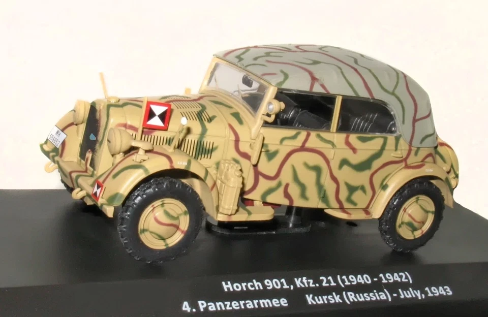 HORCH 901 KFZ CABRIO 1943 SCALA 1:43 ALTAYA NUOVO CON SCATOLA - Immagine 1 di 1