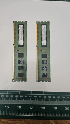 Micron MT8JTF12864AZ-1G4F1 2GB DIMM PC3-10600 DDR3 1333MHz Escritorio Lote de 2 Foto 1 de 2