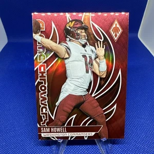 2023 Panini Phoenix Flame Throwers Red /199 Sam Howell #FLA-15 - Picture 1 of 4
