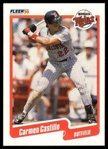 1990 Fleer #371 Carmen Castillo - Picture 1 of 2