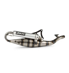 Yasuni Scooter Exhaust, Minarelli Horizontal, Piaggio Aluminum Silencer - Picture 1 of 1