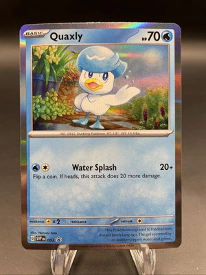 Quaxly 003 Sv: Scarlet & Violet Promo Cards Holo - Image 1 of 2
