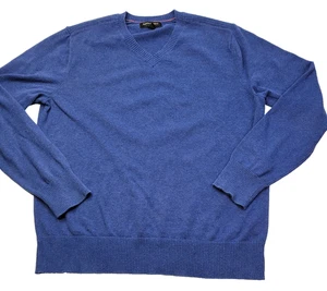 Banana Republic Herren V-Ausschnitt Langarm Sweater Pullover Gr. M 100% Baumwolle - Bild 1 von 7