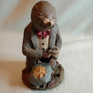 De colección Tom Clark Firmado MOLE #51-1983 Wind in the Willows Gnomo #176 Ariel Ind - Imagen 1 de 13