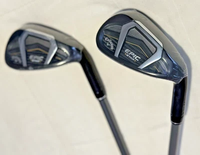 NEW! Callaway Black EPIC Star CF17 Ladies Womens GAP 49*  + SAND 54* Wedges - Image 1 of 4