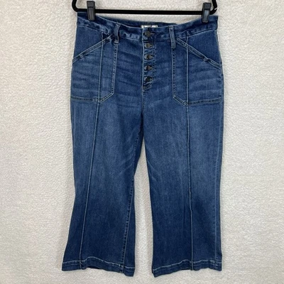 Kut From The Kloth Meg Wide Leg Women's 16 Blue Stretch Denim High Rise - Image 1 of 4