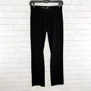 Betabrand Black Straight Leg Yoga Pull On Dress Pants Women's Size XS - Picture 1 of 6