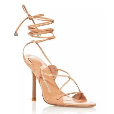 Sandalias Alexander Wang para mujer Lucienne 105 con tacón atado al tobillo talla 36,5 (precio de venta sugerido por el fabricante $595) Foto 1 de 4