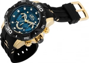 Invicta 36682 Speedway Gmt & Cronografo Blu Quadrante Con 1 Orologio da Sub - Foto 1 di 8