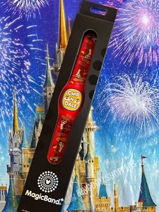 2022 Disney Parks Chip 'N' Dale rosso MagicBand + più nuovo scollegato - Foto 1 di 3
