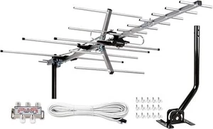 HD TV Antenna up to 200 Mile Range, Attic or Roof Mount TV Antenna, Long Range  - Zdjęcie 1 z 7