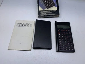 TRANSLATOR 5 LANGUAGE - traducteur vintage 5 langues - FR, ENG, GER, IT et SP - Photo 1/10