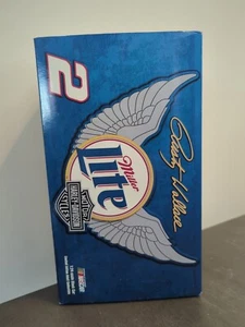 NASCAR Diecast Car 1:24 Rusty Wallace #2 Miller Lite Harley Davidson 99 Taurus - Picture 1 of 4