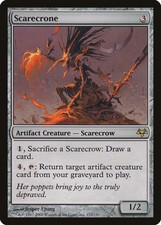 Scarecrone Eventide PLD Artifact Rare MAGIC THE GATHERING MTG CARD ABUGames