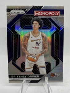 2024 Prizm Monopoly WNBA Brittney Griner SILVER Prizm Insert SP #WNBA22! - Picture 1 of 2