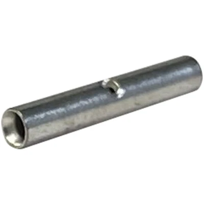 SHERCO AUTO (100) Non-Insulated 26-24 Gauge Seamless Butt Splice Connector Wire Terminal USA