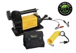 T-MAX 72 L/MIN 12V POWERFUL PORTABLE AIR COMPRESSOR FOR 4X4 AND OFFROAD VEHICLES - Picture 1 of 3