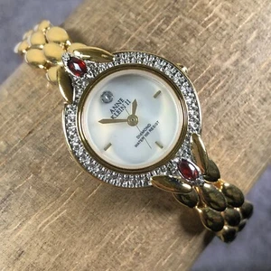 Anne Klein II Women Interchangeable BezelQuartz Analog Watch 6 1/2" - Picture 1 of 13