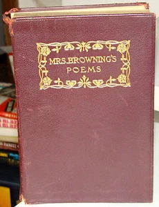 Poèmes de Mme Browning, Elizabeth Barrett Browning, Thomas Y. Crowel, 1887 ? PB - Photo 1/6
