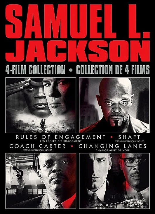 Samuel L Jackson (New DVD) Rules of Engagement/Shaft/Coach Carter/Changing Lanes - Image 1 of 1