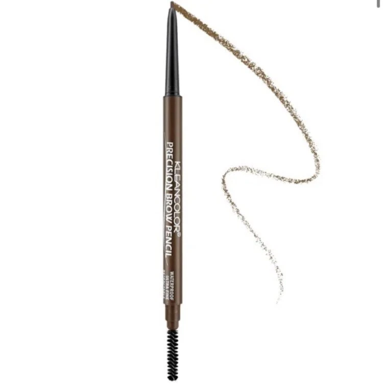 Kleancolor Precision Brow Pencil – Waterproof Eyebrow Definer with Spoolie Brush - Image 1 of 1