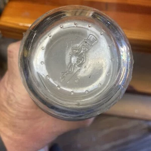 Vintage Übertopf Gefäß Glas gefüllt mit Vintage Knöpfen - Bild 1 von 5