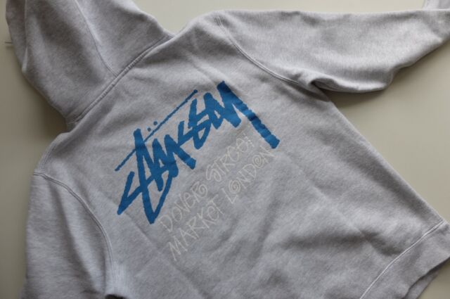 ❗️期間限定SALE❗️STUSSY x DOVER フーディ グレーMMEDIUM - パーカー