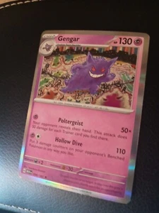 Pokémon TCG Gengar Scarlet & Violet - 151 094/165 Holo Holo Rare - Picture 1 of 2