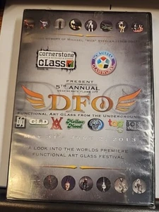 2013 5th ANNUAL DFO Functional Art Glass Works Festival (DVD) NEW Sealed - Foto 1 di 9