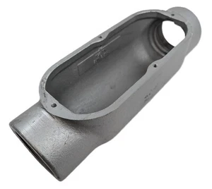 EATON Crouse-Hinds C88 Conduit Outlet Body 3" Condulet Form 8 C Shape 2 Hubs NEW - Picture 1 of 5