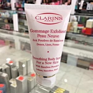 CLARINS SMOOTHING BODY SCRUB FOR A NEW SKIN WITH BAMBOO POWDERS 75 ML - Picture 1 of 2
