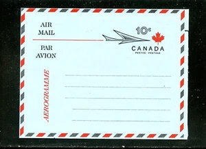 LOT 16011 UNUSED WEBB 29a GREY SHADE POSTAL AIR MAIL LETTER AEROGRAMME CANADA - Picture 1 of 2