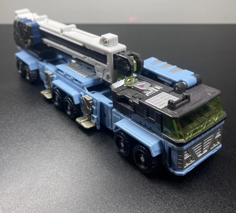 Transformers Cybertron Mudflap Decepticon Crane Truck Hasbro Action Figure Cover