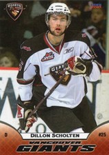 2009/10 Vancouver Giants - DILLON SCHOLTEN