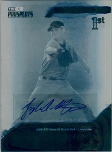 Tyler Matzek 2009 TriStar Rookie Autograph Printing Press Plate Auto RC 1/1 - Picture 1 of 2
