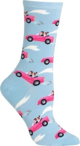 Calze HOT SOX "Just Married" Wedding Bliss donna blu cielo crew novità regalo - Foto 1 di 4