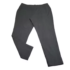 Denim Co Stretchy Pull On Everyday Modern Pants X-Large Size Black w Pockets - Picture 1 of 9