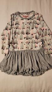 PaperWings Penguin Bubble Dress Size 4
