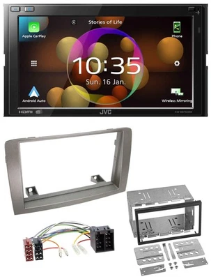 JVC DAB MP3 2DIN Bluetooth USB Autoradio für Lancia Musa (2004-2012) - Bild 1 von 4