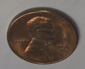 1987-D Lincoln Memorial Cent DDO Penny Mint Error on Date & Maybe B in Liberty - Picture 1 of 4