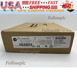 2711-M3A18L1 AB Series A PanelView 300 RS-232 (DF1) 24V DC 2711M3A18L1 New GQ - Picture 1 of 11