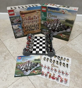 LEGO Kingdoms Chess Set (853373): Includes Manual, All Pieces, Complete - Picture 1 of 9