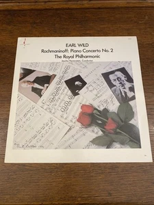 EARL WILD (PIANO) RACHMANINOFF CONCERTO / CHESKY CR2 AUDIOPHILE NM++ 1986 LP - Picture 1 of 4